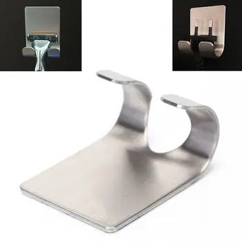 

2pcs Shaver Shelf Stainless Steel Razor Holder Razor Rack