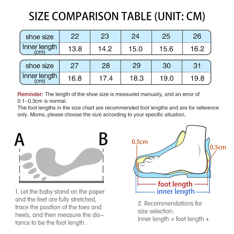 어린이용 정형외과 샌들, 여름 그래피티 가죽 플랫 피트 신발, 통기성  신발, Size22-32 패션, 2023