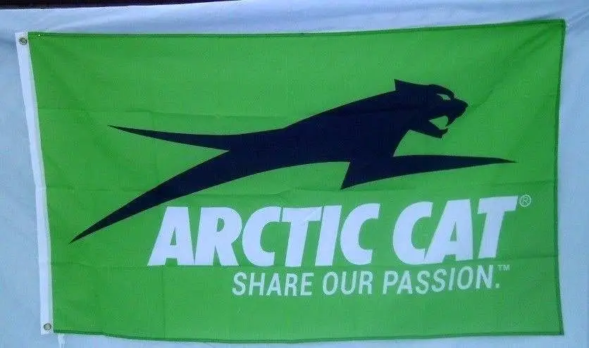 3ft x 5ft3 x5ft Arctic Cat Гоночный флаг печати баннер, флаг из полиэстера Размеры 150*90 см