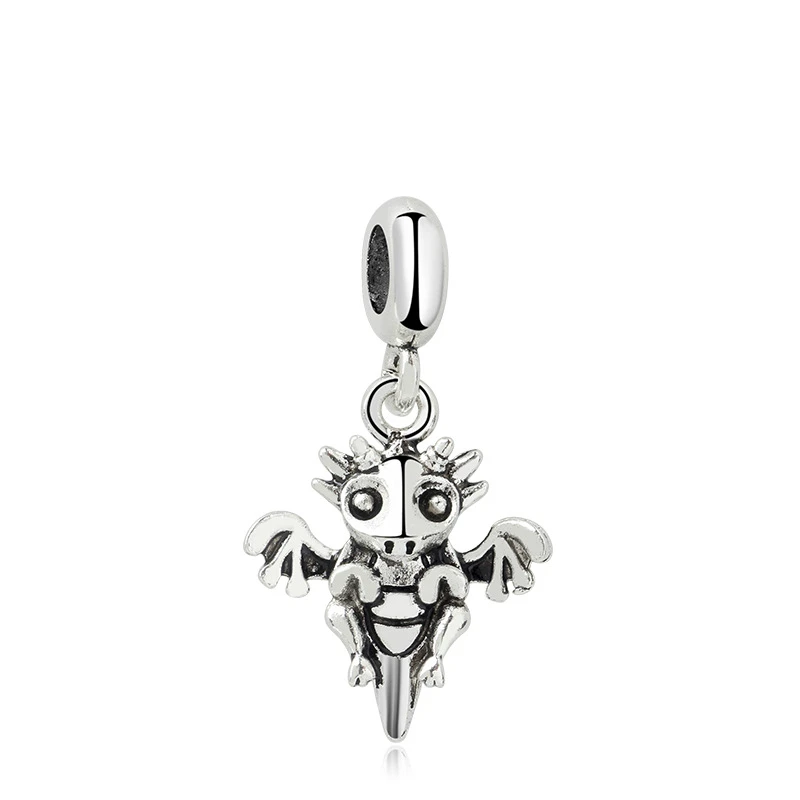 5PCS-Hot-Silver-Beads-Magic-Dragon-Pendant-Animation-Wings-Flying-Dragon-Animal-Charms-Fit-Original-Pandora