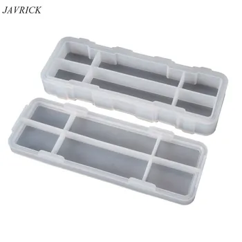 

Simple Cute Stationery Pencil Box Mold School Office Supplies Silicone Mould DIY Crystal Epoxy Glue Molds