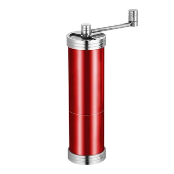 

Crank Design Household Portable Travel Cylindrical Coffee Grinder Stainless Steel Thickened Manual Handy Coffee Grinder JY