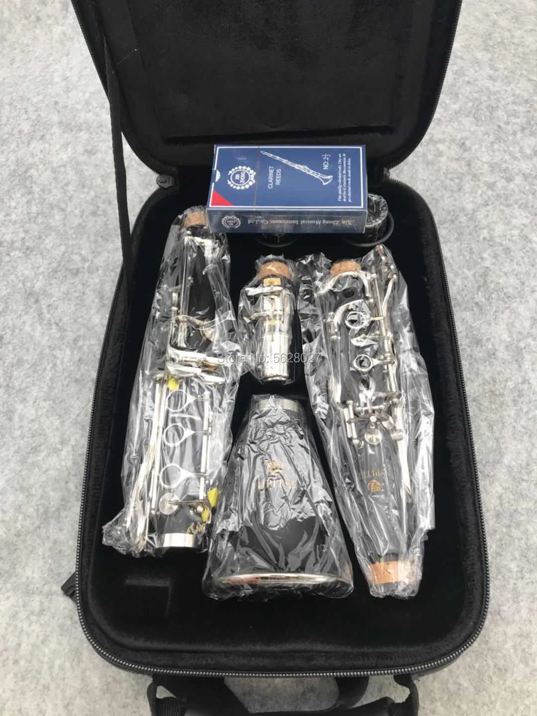 New JUPITER JCL-700NQ B-flat Tune Professional High Quality Woodwind Instruments Clarinet Black tube With Case Accessories 4.7