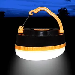 Lanterne Portable à LED 3W, 120 lumens, éclairage intense pour tente, Camping, randonnée, pêche, usage domestique, urgence, en plein air 