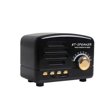 

AM FM Receiver Pocket Retro Speaker USB Shortwave Stereo Mini Radio Bluetooth Portable Home Support Card