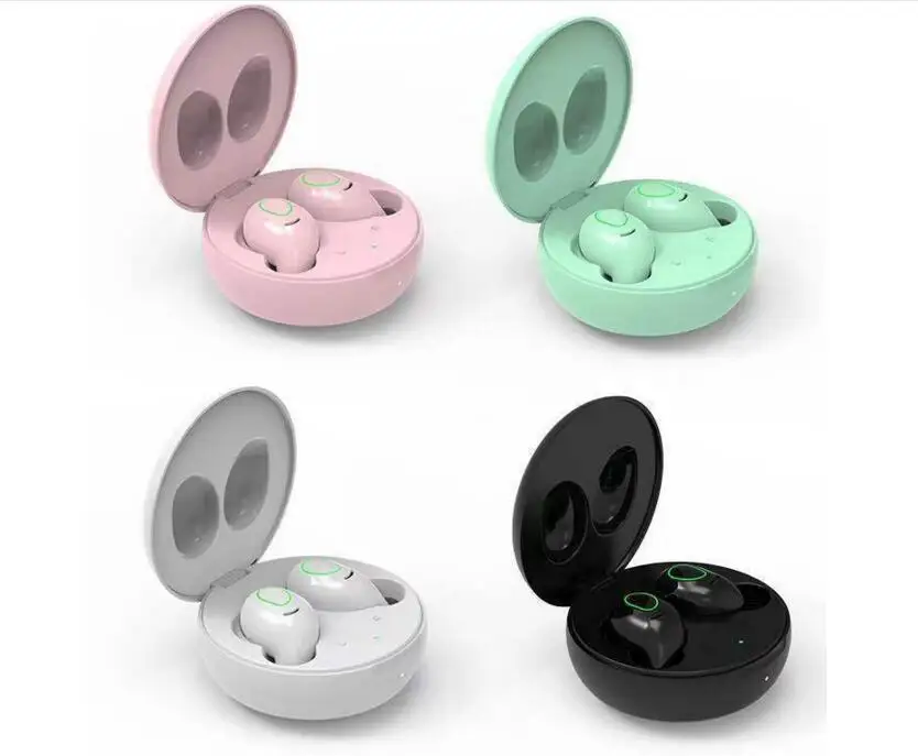 S9 TWS Bluetooth гарнитура наушники V5.0 Беспроводная зарядка сенсорный siri countrol vs i60 i80 i100 для iphone Универсальный