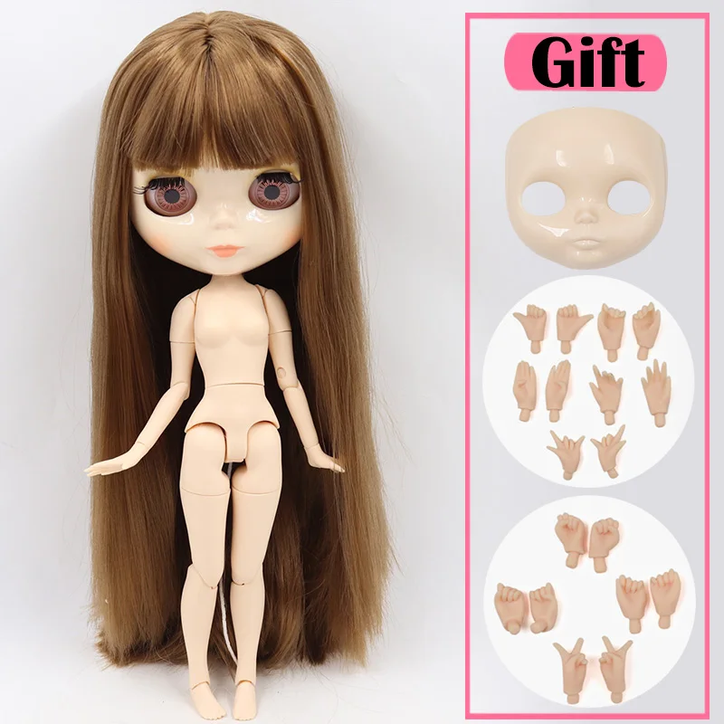 ICY DBS Blyth doll No.3 glossy face white skin joint body special price 1/6 BJD toy gift ob24 8