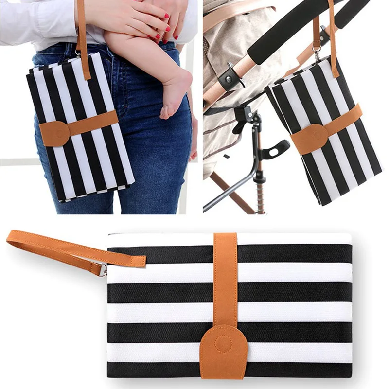 

Portable Foldable Baby Diaper Changing Mat Waterproof Travel Nappy Change Cushion Mommy Bag Baby Diapering Care Outdoor Mat