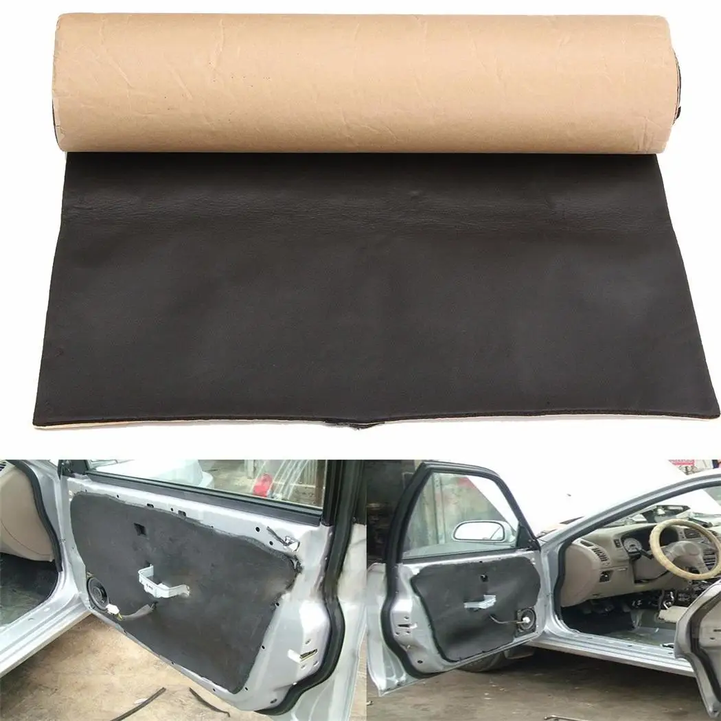 

Car Sound Heat Insulation Pad Aluminum Foil Black Tin Paper Deadening Material