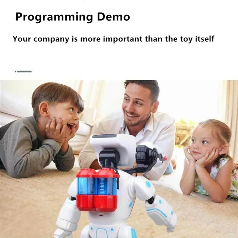 Hydropower Hybrid Power Intelligent RC Robot 30mins Singing And Dancing Popular Science Teaching Voice Dialogue Children's Toys