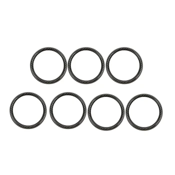 

for Mercedes-Benz New A-Class A180L/A200L Carbon Fiber Interior Decoration Stickers Air Conditioning Air Outlet Ring Upgrade Mod