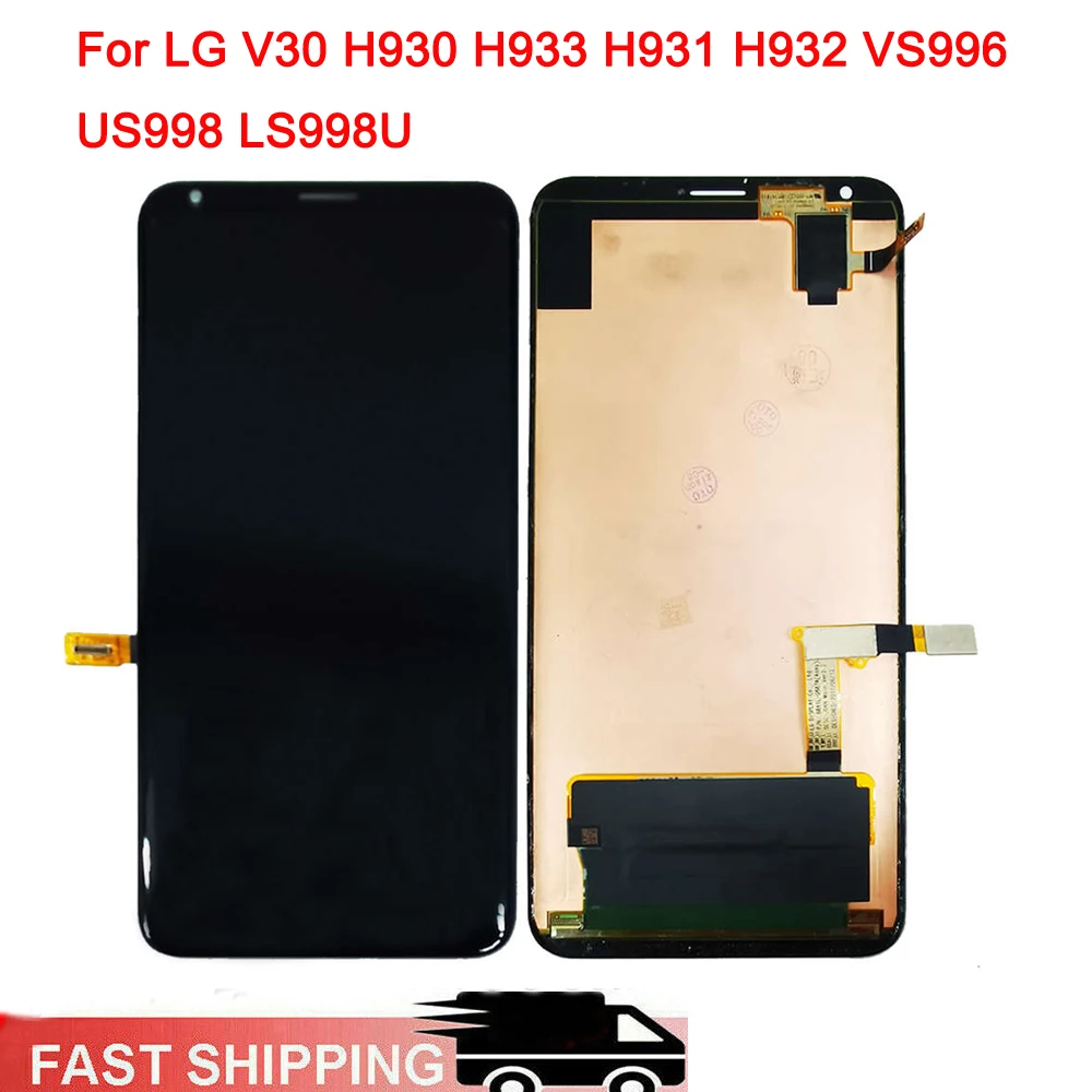ЖК-дисплей для LG V30 H930 H933 H931 H932 VS996 US998 LS998U с сенсорным экраном дигитайзер в сборе