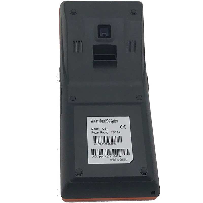 JP-Q2 pos-терминал PDA с беспроводной Bluetooth и Wifi Android система с термопринтером Встроенный и сканер штрих-кодов