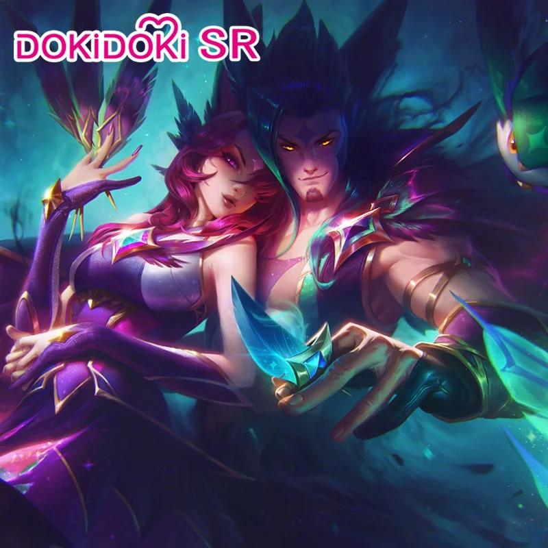 Предпродажа DokiDoki SSR игровая Лига Легенд косплей костюм ракан Мужская звезда