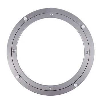 

Aluminium Rotating Turntable Bearing Swivel Plate 16 Inch Silver