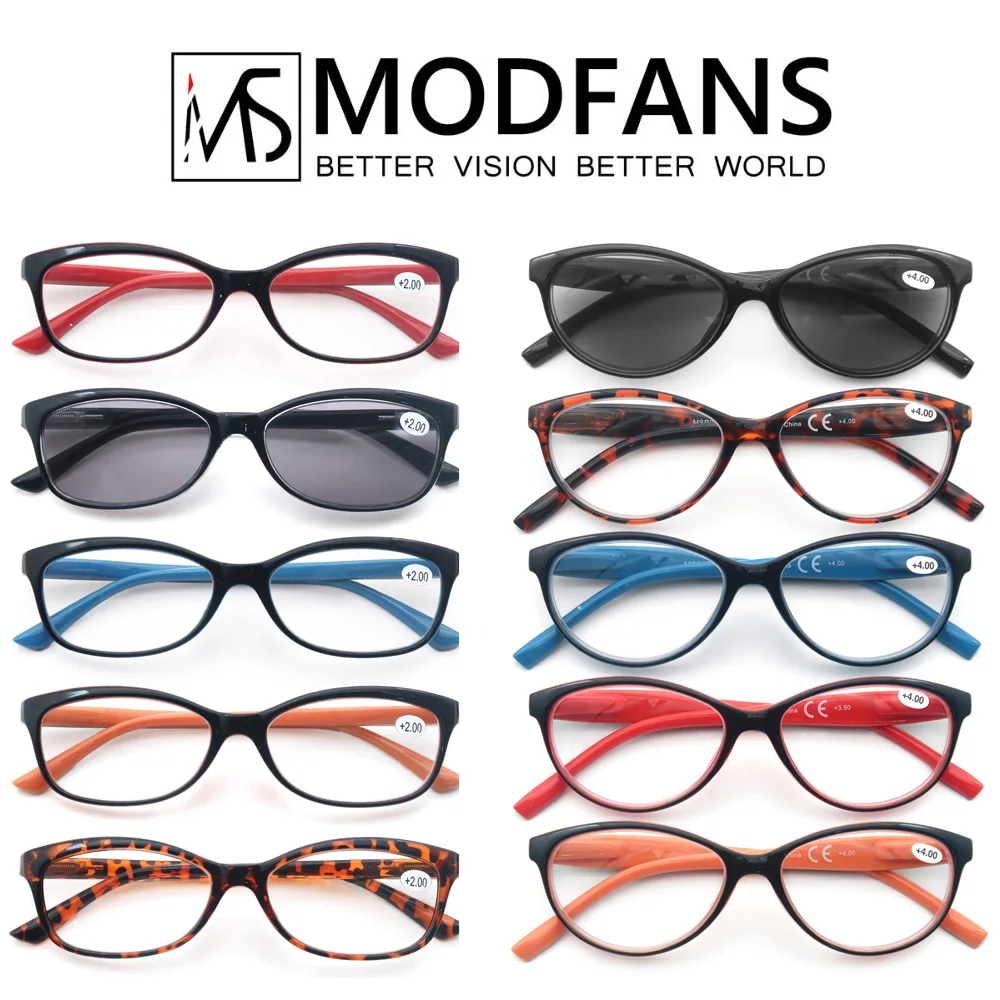 Modfans Klassieke Retro Zonnebril Frame Leesbril Voor Vrouwen Mannen