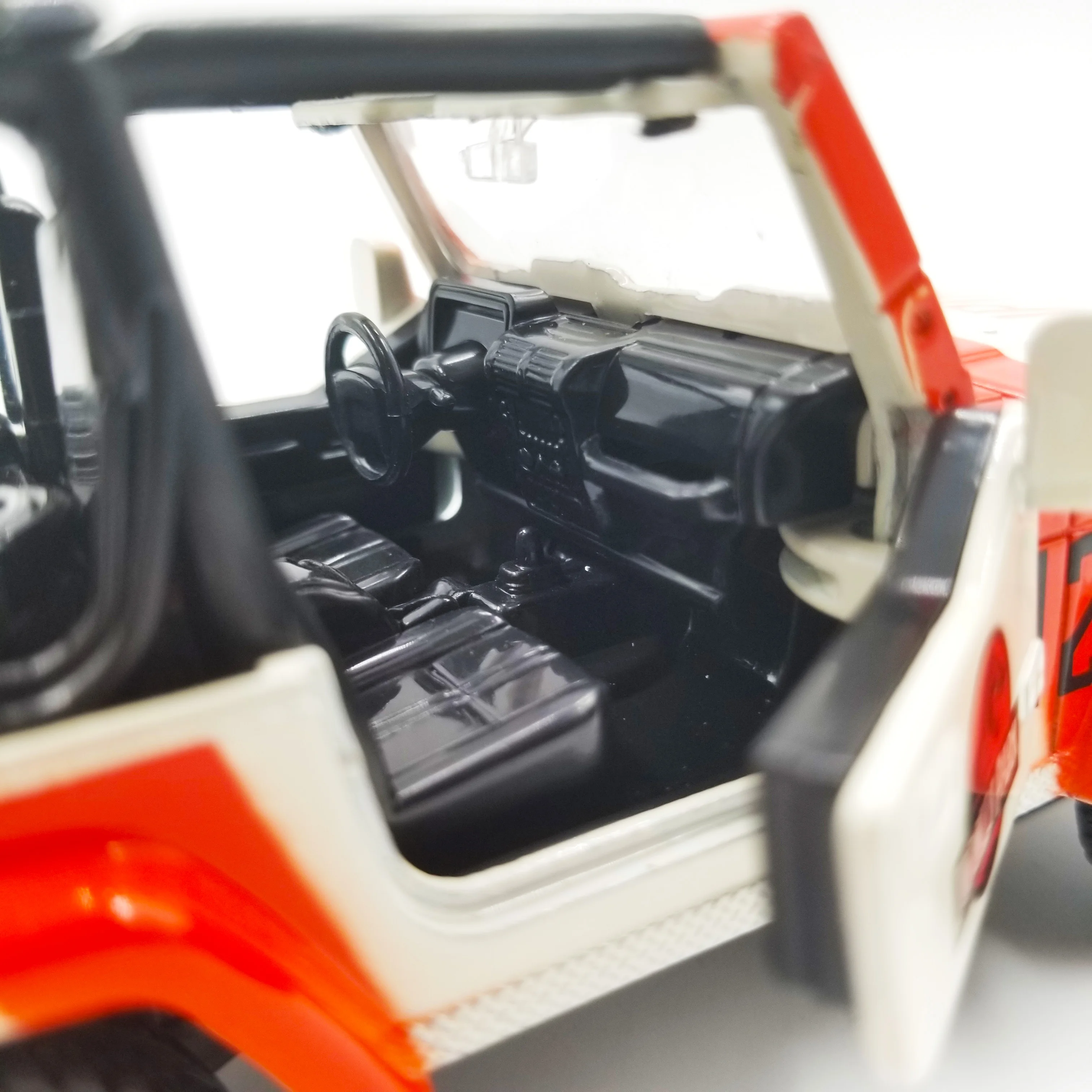 15,5 см 1/32 Масштаб литья под давлением сплав Jeep Wrangler Парк Юрского периода металлическая модель автомобиля SUV игрушки F для детей или подарки коллекция фанатов