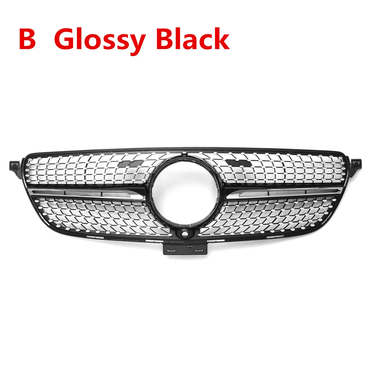 1х Diamond Grill W292 автомобильная передняя решетка гриль для Mercedes Benz GLE купе Sport C292 GLE350