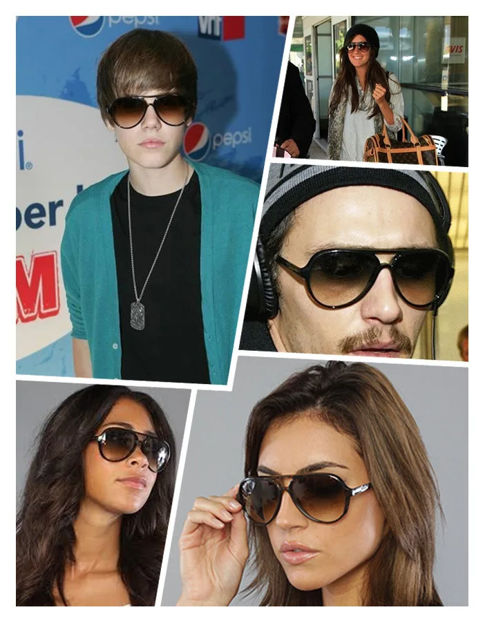 Женские и мужские солнцезащитные очки FSQCE Классические с большой оправой Zonnebril