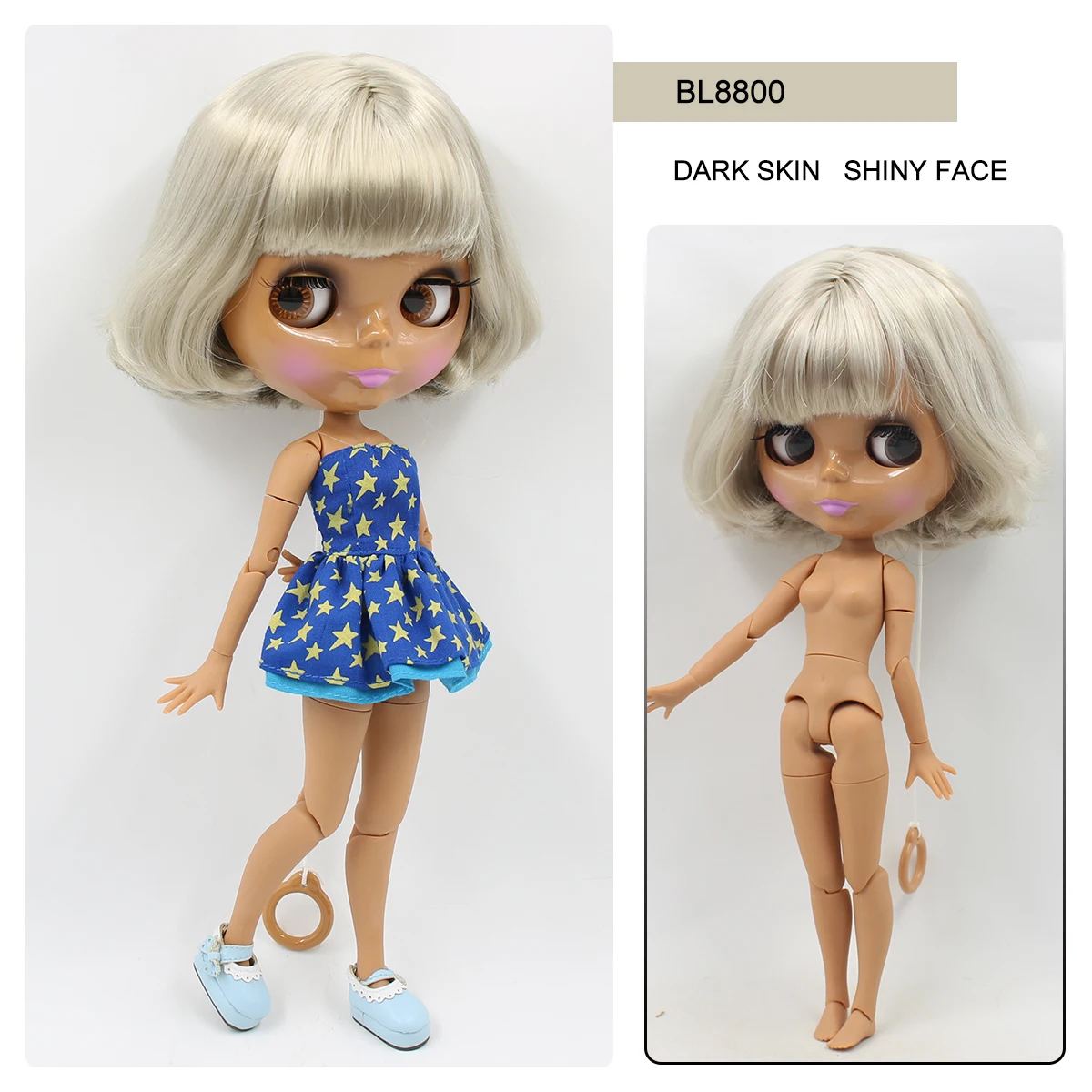 Factory Blythe Doll, Top 22 Jointed Body Options with Free Gifts 7