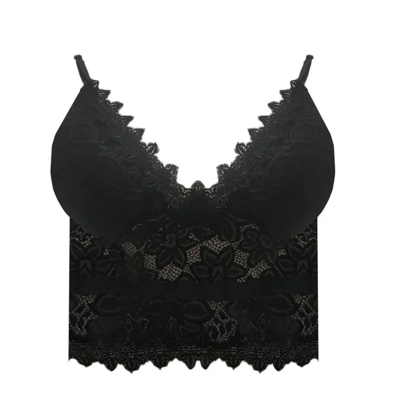 Женский бюстгальтер без косточек Dentelle Femme, плюс размер, без косточек, беспроводной бюстгальтер, женское белье, сексуальное нижнее белье с v-образным вырезом, Soutien Gorge Femme Grande Taille