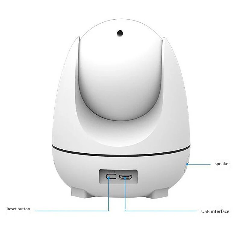 1080P HD Авто слежение IP камера WiFi PTZ камера наблюдения ИК ночного видения двухсторонний аудио детский монитор для домашней безопасности ЕС Pl