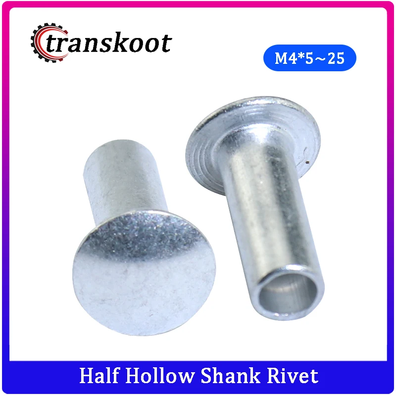 4-50mm Length Stainless steel half-round head solid rivets percussion rivet M3* 