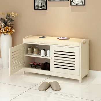 

Shoe stool type shoe cabinet household storage stool doorway multifunctional shoe rack sofa stool simple modern shoe stool