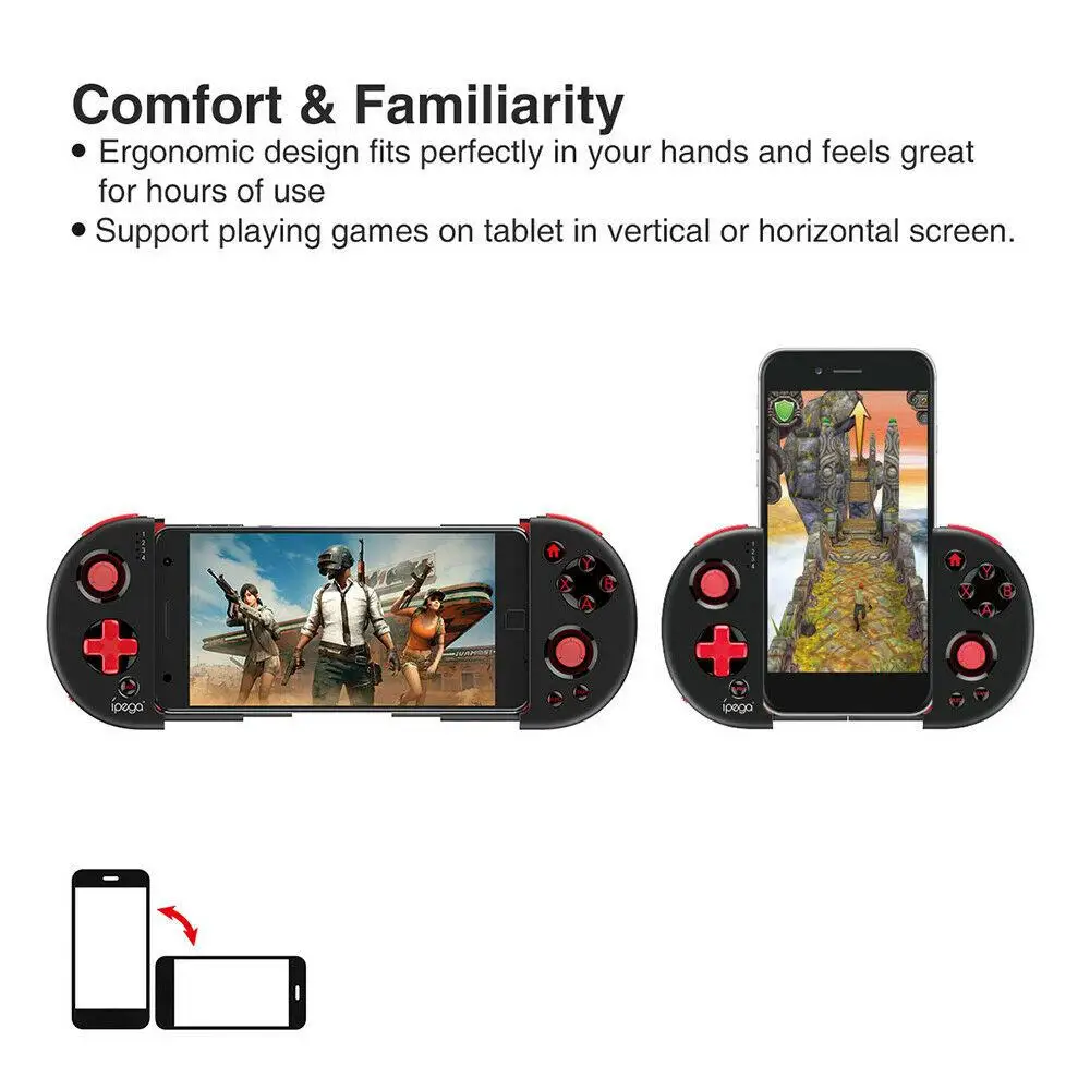  Wireless Controller Joystick Telescopic Game Controller for Phone PUBG