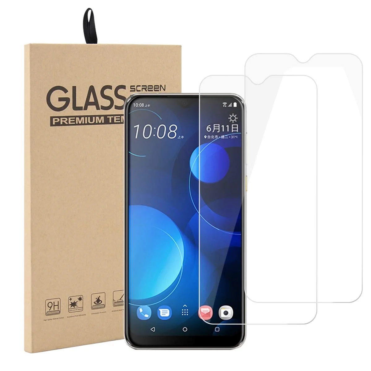 Закаленное стекло Для Doogee N 20 N20 6 3 дюймов 9H 2.5D защитная пленка Взрывозащищенная