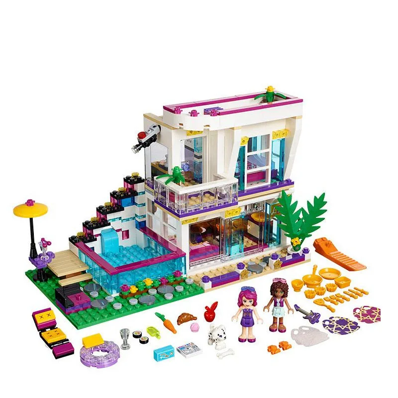 

1183PCS Girl Friends Alice Princess Sweet Castle Royal Stud-farm Royal Carriage Outing Training Legoed Model Building Blocks Toy