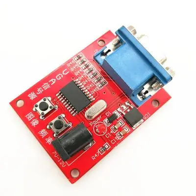 1 шт. тестер генератора сигналов VGA с ЖК дисплеем 7 12 В|signal generator|vga signal generatorgenerator |
