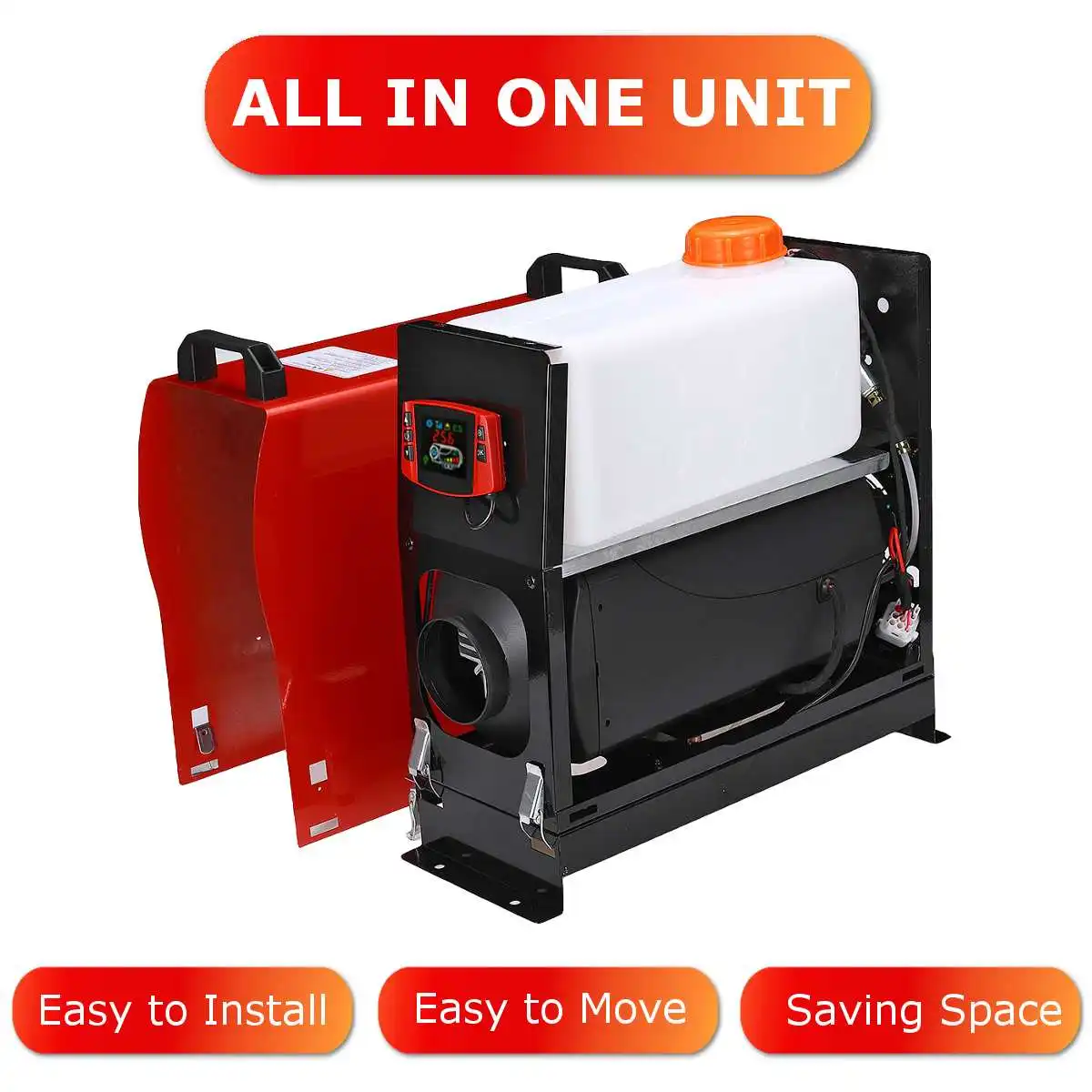 Billige Alle in Einem 8KW 12V Auto Heizung Diesels Luft Heizung Einzigen Loch Neue diamant LCD Monitor Parkplatz Wärmer Für auto Lkw Bus Boot RV
