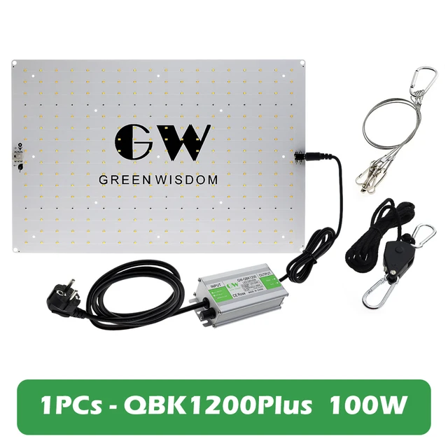 Samsung LM281B Quantum LED Grow Light 1000W Full Spectrum Phyto Lamp for Indoor Plants Flowers Greenhouse Seedlings Growth Light 1pcs - QBK1200Plus