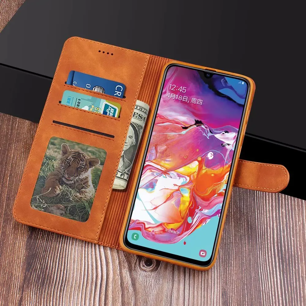 Роскошный кожаный чехол в деловом стиле для samsung Galaxy A90, 5G, Магнитный чехол-книжка с подставкой для samsung A90, 5G, A908F, A908B, A908N
