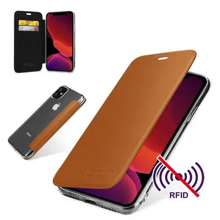 Модный чехол из натуральной кожи с откидной крышкой для телефона iPhone 11/11 Pro мягкий чехол из искусственной кожи для iPhone 11Pro Max Fundas Coque capa - Color: 2