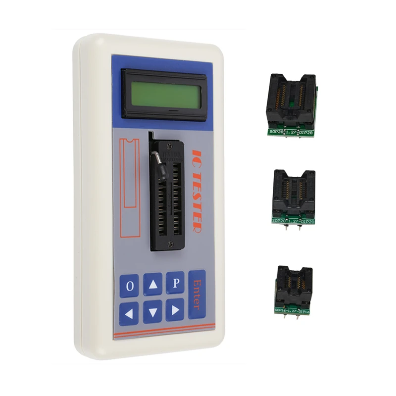 Novo circuito integrado ic tester transistor tester