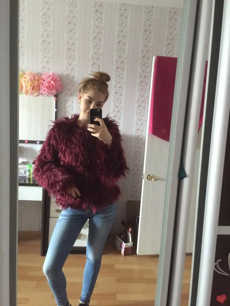 Осенне-зимний жакет, женский пиджак, женская одежда, модная повседневная искусственная меховая шуба