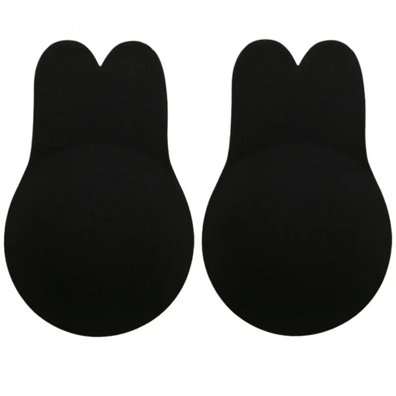 

1 Pair Rabbit Shaped Breast Women Pads Accessories Push Up Bra Crop Nipple Cover Stickers Sexy Invisible Bra Intimates 9.5cm