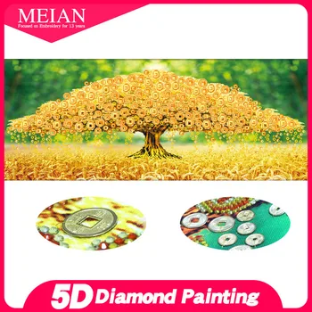 

Meian 3D DIY Diamond Embroidery,5D Diamond painting,Diamond mosaic,tree,needlework,Crafts,Christmas,decor