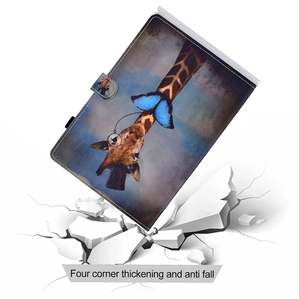 Чехол для iPad Pro 10,5 чехол для Apple iPad Air 3 10,5 дюймов из искусственной кожи с магнитной подставкой, умный чехол с мультипликационным рисунком