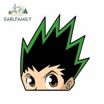 

EARLFAMILY 13cm x 9.3cm for Gon Peeking Hunter X Hunter Funny Car Stickers Car Styling Fashion Laptop Bumper Decals