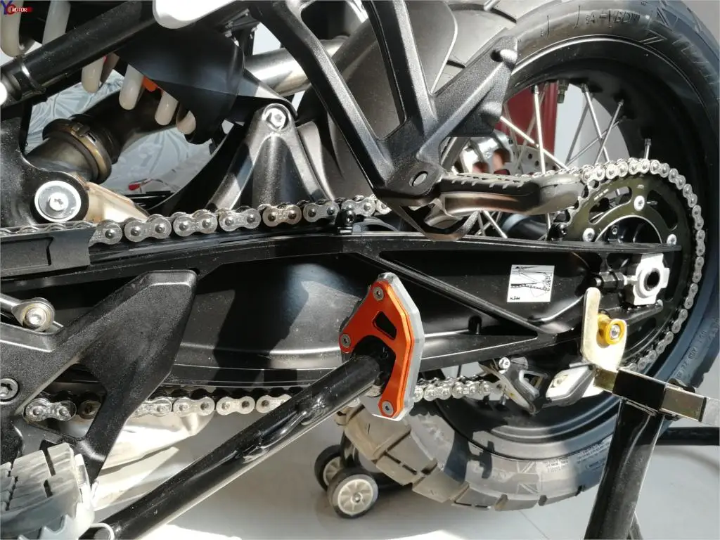 For KTM 790ADV ADVENTURE S Motorcycle CNC Side Stand Enlarge Extension Plate Enlarge Side Stand Support Pad 790 ADVENTURE R
