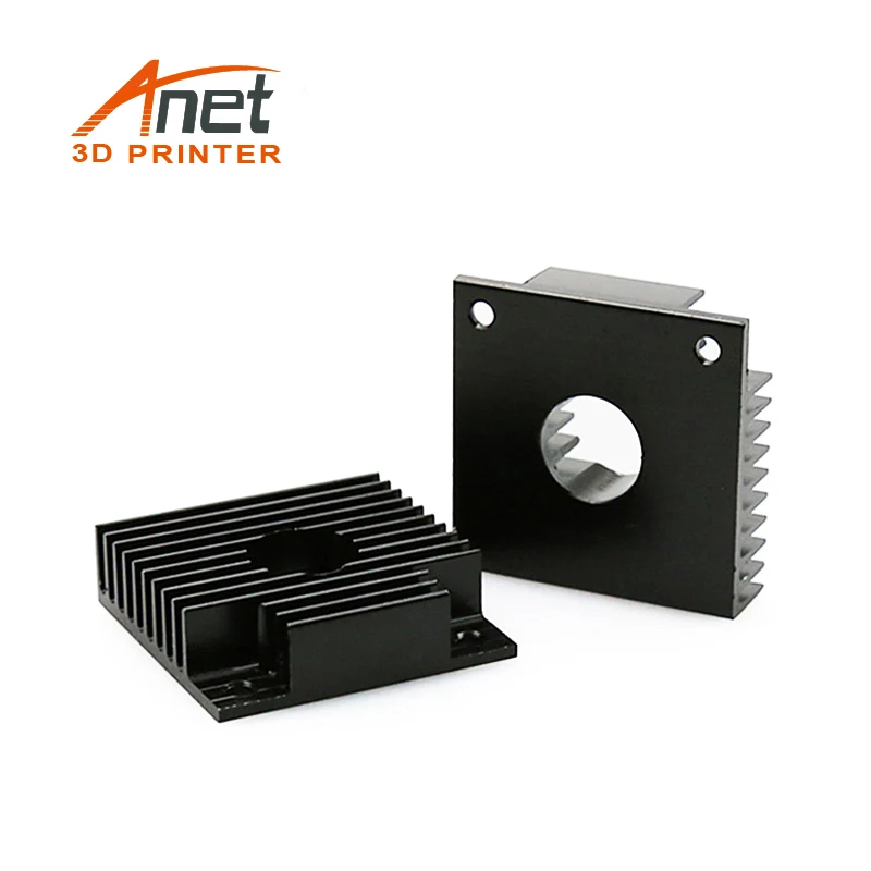 

Anet 3D Printer Aluminum Heat Sink Makerbot MK7/MK8 40*40*11mm Cooling Fin Stepper Motor Radiator Heat Dissipation Extruder
