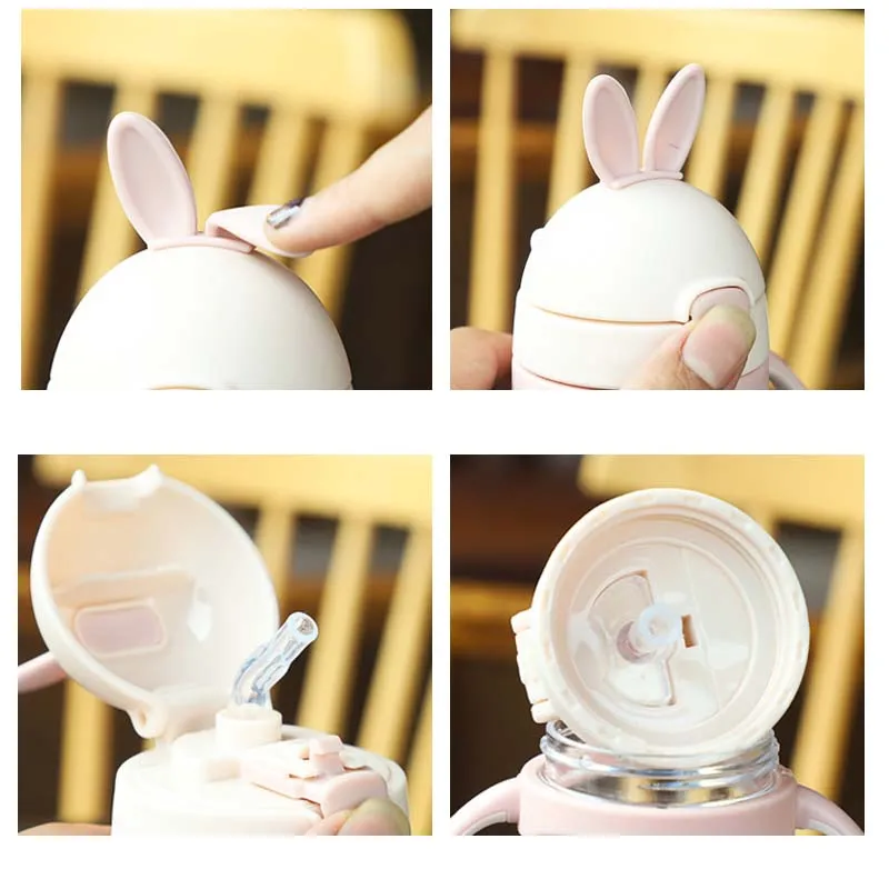 Newborn Infant Straw Bottle Defence Fall Feeding Baby Sippy Bottle Anti-flatulence Articles Material Water Cup 280ml