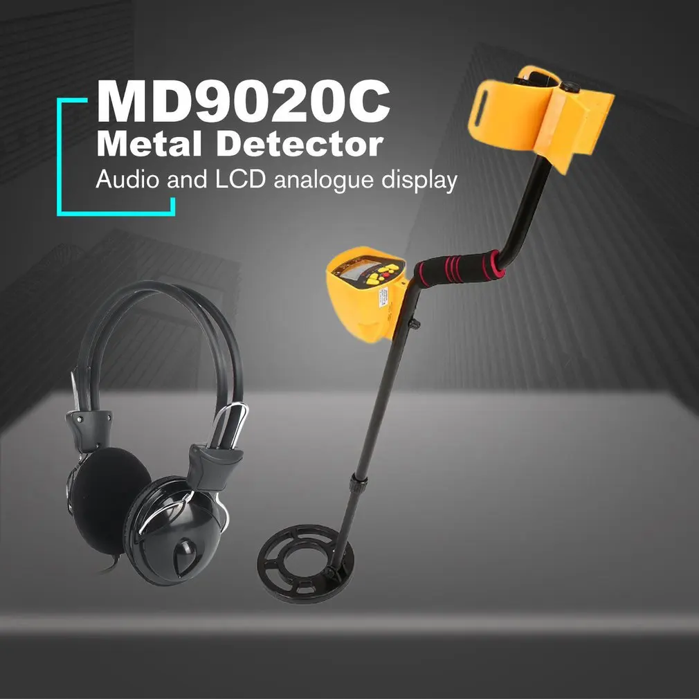 MD9020C профессиональный Подземный ручной детектор металла портативный Охотник за сокровищами золотоискатель Finder Pinpoint функция