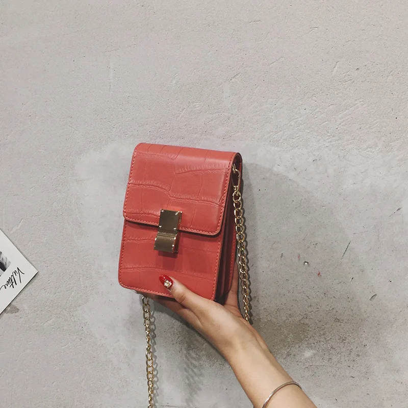 

Fashion Candy Color Small Bag WOMEN'S Bag Summer Hipster 2019 New Style Western Style Textured Versatile Students Shoulder Bag