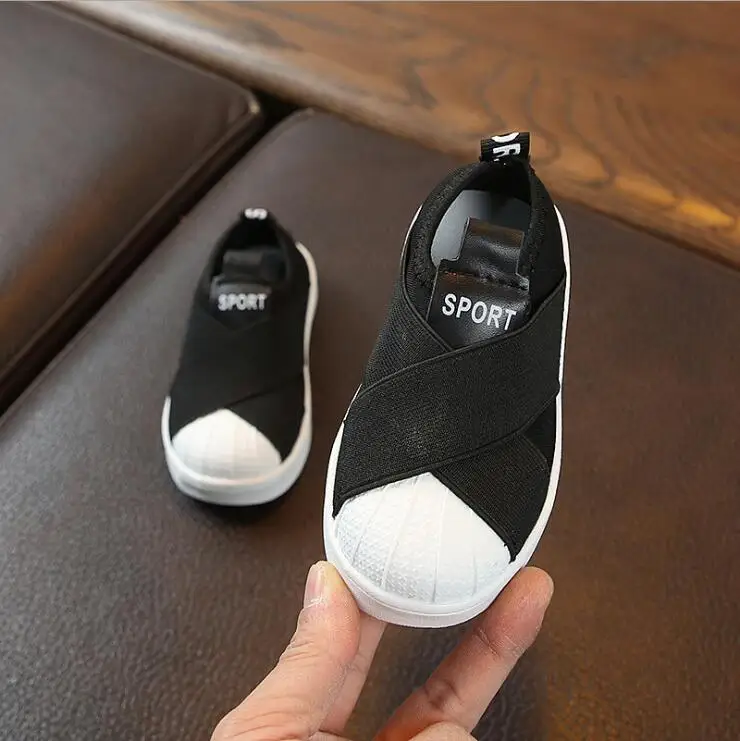 picture color Детская обувь Мягкая Chaussure Enfant повседневная спортивная обувь для девочек осень весна полосатые детские кроссовки дышащая детская обувь - Цвет: picture color
