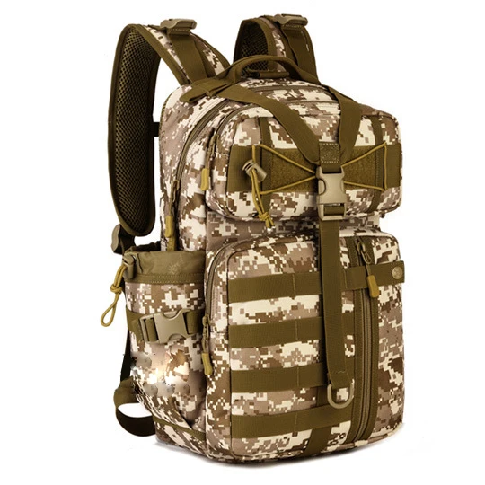 color6 SKISP 30L Открытый тактический рюкзак армейский веер атака нейлоновый камуфляжный рюкзак дорожная альпинистская сумка для верховой езды - Цвет: color6