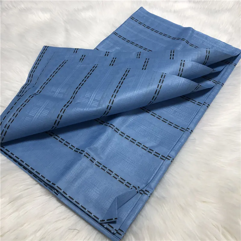 5 Yards African Atiku Fabric For Man For Garment 100% Cotton Nigerian Atiku Textile Atiku Offical Store
